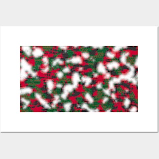 Christmas Camouflage Posters and Art